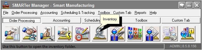 Inventory Control software for manufacturing