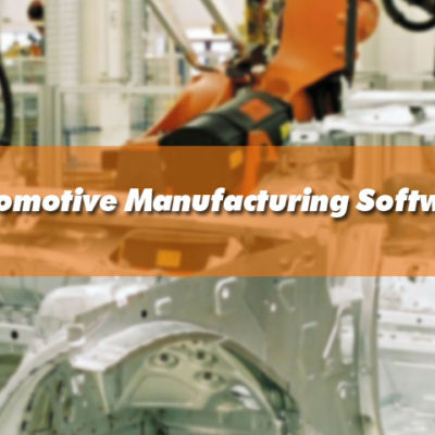 automotive manufacturing software